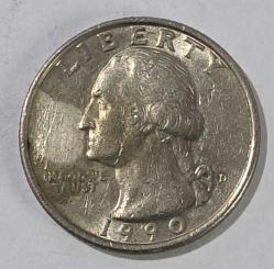 Amerika 1990 25 Cent (Quartet Dollar)