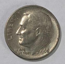 Amerika ONE DIME 1966 (10 cent)