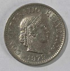 İSVİÇRE 1979 10  RAPPEN