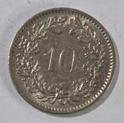 İSVİÇRE 1979 10  RAPPEN