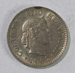 İSVİÇRE 1962 10  RAPPEN