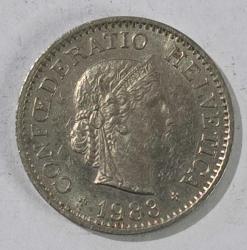 İSVİÇRE 1983 10  RAPPEN