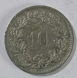 İSVİÇRE 1984 10  RAPPEN