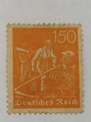 Almanya Reich 1922- damgasız pul