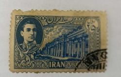 İran 1942 Şah Rıza Pehlevi_ damgalı