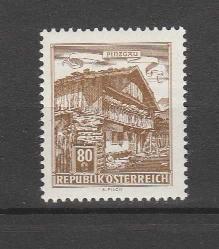 1962 AVUSTURYA DAMGASIZ PUL MNH