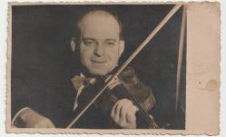 ÜNLÜ FOTOĞRAFI MÜZİK TARİHİ - HALİL DARVAŞ KEMAN ÇOK NADİR SİYAH BEYAZ FOTOĞRAF