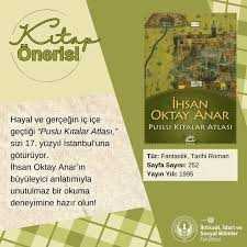 Puslu Kıtalar Atlası İhsan Oktay Anar  İLETİŞİM YAYINLARI