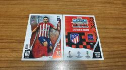 Topps UEFA Champions League 2023-2024 Koke Atlético de Madrid Captain Kart No:162