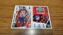 Topps UEFA Champions League 2023-2024 Yannick Carrasco Atlético de Madrid Kart No:166