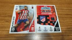 Topps UEFA Champions League 2023-2024 Memphis Depay Atlético de Madrid Kart No:170