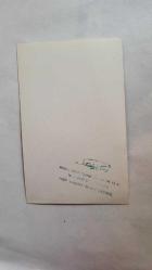 TRT İSTANBUL RADYOSU SES SANATÇISI ve KORO ŞEFİ BÜLENT ORAL'IN ORİJİNAL FOTOĞRAFI - 14 x 9 cm EBADINDA - BÜLENT ORAL STÜDYODA POZ VERİRKEN ÇEKİLMİŞ NET KALİTEDE BİR FOTOĞRAF... STÜDYO TAÇ