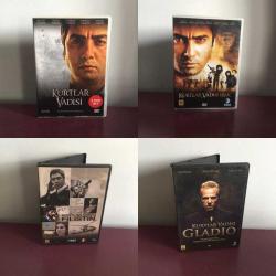 Dvd Film Kurtlar Vadisi Orijinal - Çiziksiz  Dizi Film Set Satış Kurtlar Vadisi Filistin - Gladio - Irak Toplam 6 Dvd Sharon Stone  Andy Garcia