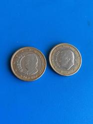 İspanya 1 Euro 2 adet