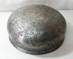 AnTiKa OSMANLI İşLeMeLi YAZILI BüYüK BAKIR TAS....