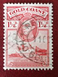 İngiliz Sömürgesi  Gold Coast- 1938- damgalı