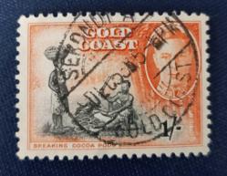İngiliz Sömürgesi  Gold Coast- 1938- damgalı