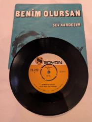 (No90) Şenay - Benim Olursan - Sev Kardeşim 45'lik Plak