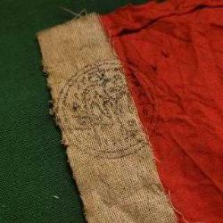 ESKİ EL DİKİMİ ARKASI MÜHÜRLÜ BAYRAK... NADİRATTAN.