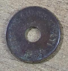 1950 Delikli 1 Kuruş