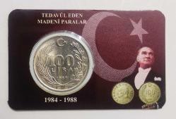 Türkiye Cumhuriyeti 1987 100 Lira..