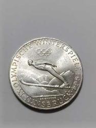 AVUSTURYA 1964 50 SHILLING GÜMÜŞ 20 GR-ÇİL