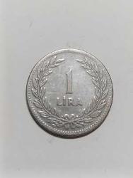1947 1 LİRA GÜMÜŞ 7.45 GR.