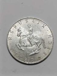 AVUSTURYA 5 SHİLLİNG GÜMÜŞ 5.25 GR.