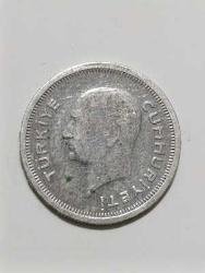 1936 25 KURUŞ GÜMÜŞ 3.04 GR.