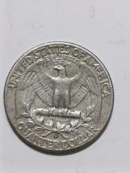 1963 QUARTER DOLLAR 0900 AYAR GÜMÜŞ 6.20 GR.