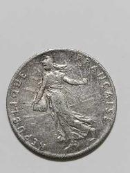 1898 50 CENTİMES GÜMÜŞ 2.53 GR.