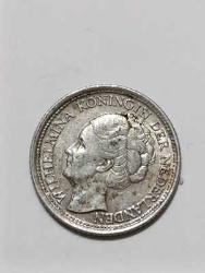 HOLLANDA 1944 10 CENTS GÜMÜŞ 1.46 GR.-ÇİL