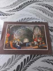 Çift yaprak  Bayram  tebrik kartı