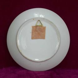 VINTAGE Rdo. VALENCIA , KÜÇÜK BOY HATIRA PORSELEN DUVAR TABAĞI