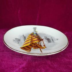 VINTAGE Rdo. VALENCIA , KÜÇÜK BOY HATIRA PORSELEN DUVAR TABAĞI