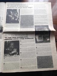 İç Manzaralar Gazetesi - Turkish Newspaper - 6 31 Mayıs 1997 - Deniz Gezmiş'e ve bugün aramızda bulunan bulunmayan tüm 68'li mücadele arkadaşlarına - Deniz Gezmiş'in babası Cemil Gezmiş  Allah herkese böyle bir evlat nasip etsin fotoğraf - 68'li yıllar üzerine söyleşiler - Mahir Çayan - 1968'in kültürel dokusu yazan Ataol Behramoğlu - Ernesto Che Guevara'nın savaş anıları yar yayınları - Che'den sonra sağ kalan adam yazan Dariel Alarcon Ramirez - Uğur Mumcu Bir çift güvercin - Bedri Baykam Deniz 100*150 cm tual üzerine fotopentür- Devrimci Kemalist Bakış - 68'liler Birliği vakfının başkanı Haşmet Atahan fotoğraf - Avukat Halit Çelenk için idam gecesinin acıları hiçbir zaman dinmeyecek - THKP-C Ordu içinde subayları olan ve darbe pazarlıkları yapan bir kuvvetti - eylemci militan gençlerden Kamil Dede fotoğraf - Rasih Nuri İleri tüm dünyada Sovyetlerin tek dostu Türkiye'ydi - Dr. Ruhi Koç Dev Genç'in en hızlı militanlarındandı - 1960 1972 kronoloji - Necla Ülkü Kuglin - Talat Aydemir