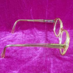 VINTAGE SAFILO 140 SARI RENKLİ EL YAPIMI ACETATE GÖZLÜK ÇERÇEVESİ
