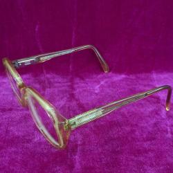VINTAGE SAFILO 140 SARI RENKLİ EL YAPIMI ACETATE GÖZLÜK ÇERÇEVESİ