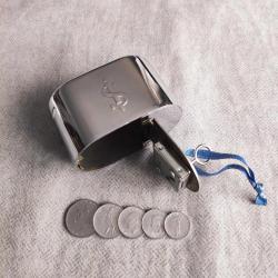 Türkiye İş Bankası Klasik Metal Kumbara ( Anahtarlı )