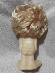 1980LER SOVYET RUSYA KAUÇUK (LASTİK) BEBEK KIZILHAÇ GÖREVLİSİ SARI SAÇLI KIZ OYUNCAK BİBLO 20 CM