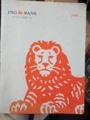 İNG BANK ajanda defteri -2009 ( İÇİ TEMİZDİR)
