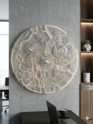 ✨Kol saatinin iç aksamı , ama duvar saati...