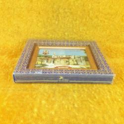 ORJİNAL AMBALAJINDA AHŞAP ÇERÇEVELİ , DEMRE AZİZ NİKOLA KİLİSESİ HATIRASI RENKLİ LİTOGRAFİK BASKI KÜÇÜK BOY RESİM TABLO