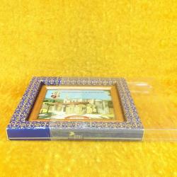 ORJİNAL AMBALAJINDA AHŞAP ÇERÇEVELİ , DEMRE AZİZ NİKOLA KİLİSESİ HATIRASI RENKLİ LİTOGRAFİK BASKI KÜÇÜK BOY RESİM TABLO