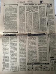 DÜNYA GAZETESİ - DOĞUM GÜNÜ HEDİYESİ (TURKISH NEWSPAPPER) - 26 AĞUSTOS 1970 - SADECE TEK YAPRAKTIR -Fahri Rıfkı Atay-Mazlum Usluata-Nedret Kurdakul-John Ferguson-Muhterem Atakan-Bedii Faik-Kılıç-Hiç bir mamüle zam yok-Zam söylentileri maksatlı çıkarılıyor-Bu başka kolera-Kıbrıs’ta Türk ve Rumların ayrı yaşadıkları bir vakıadır-21 bin şeker işçisi dün greve başladı-Bulgarlar kolera konusunda tedbirlerini yumuşattı-Kanada’yı Türk doktor temsil etti-İntibak Komisyonu toplandı-Arap İsrail Barış Görüşmesi başladı-Politika-Düzen-Demokratik toplumlarda siyasi partiler-Dışardan-Ölüm Korkusu-Pratik Bilgiler-Dr Cat-Takvim
