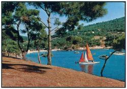 İSTANBUL BÜYÜKADA/YÜRÜKALİ GÖRÜNÜMÜ KARTPOSTAL, Arkası Yazılı