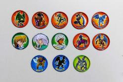 2004 Yugioh Orijinal İlk Metal Taso Serisi 13 Adet YU-GI-Oh!