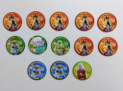 2004 Yugioh Orijinal İlk Metal Taso Serisi 13 Adet YU-GI-Oh!