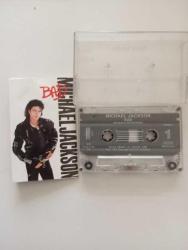 Michael Jackson  Bad 1994 Türkiye Baskı Nadir Epic  EPC 450290 4, Epic  450290 Kaset