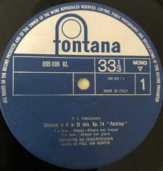 Tchaikovsky, Das Concertgebouw-Orchester, Amsterdam